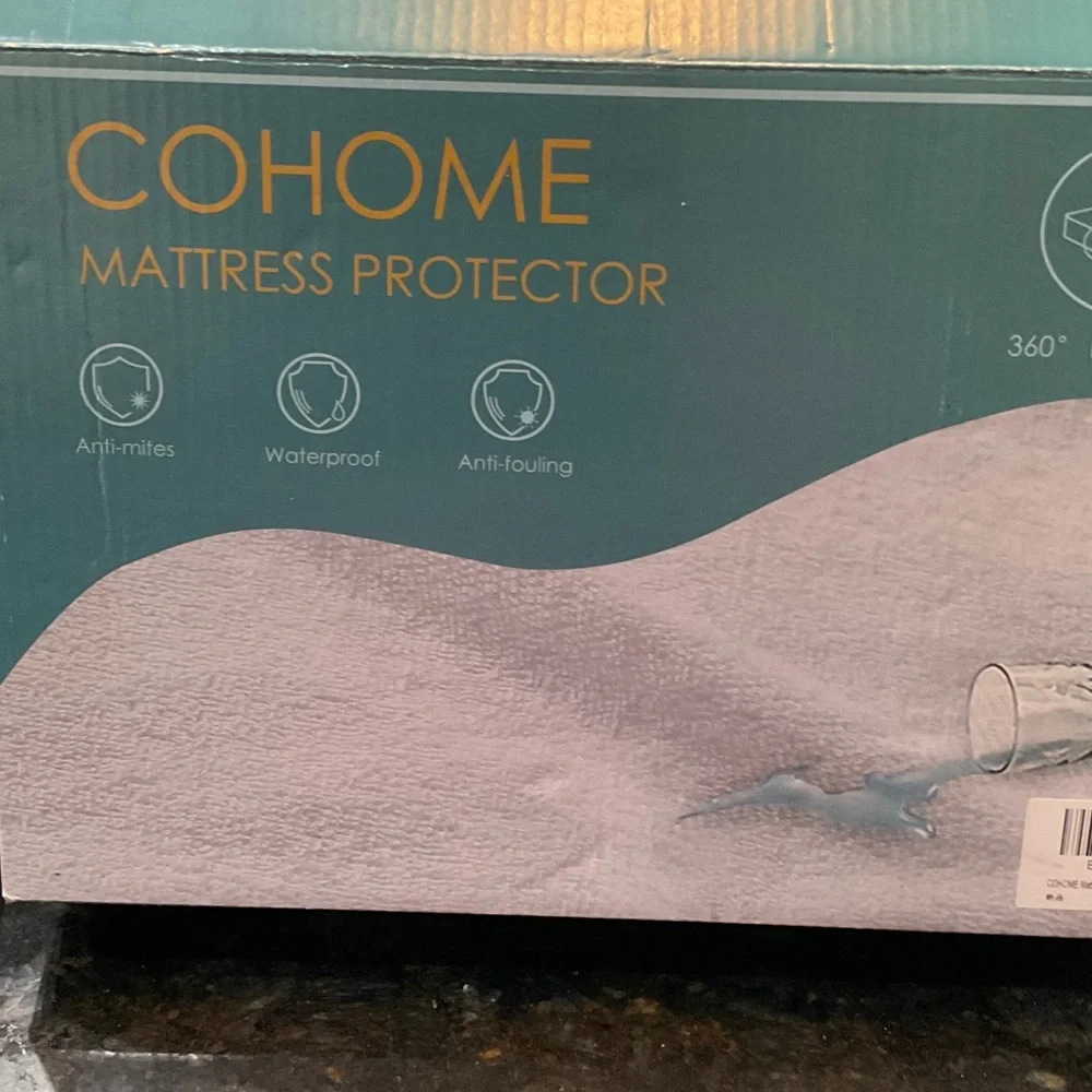 White Mattress Protector